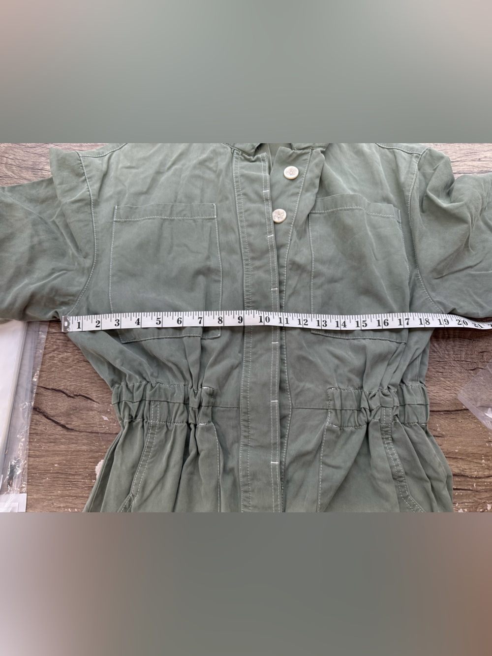 Anthropologie Oh seven‎ days Bobby Relaxed Coveralls size medium - Picture 6 of 7